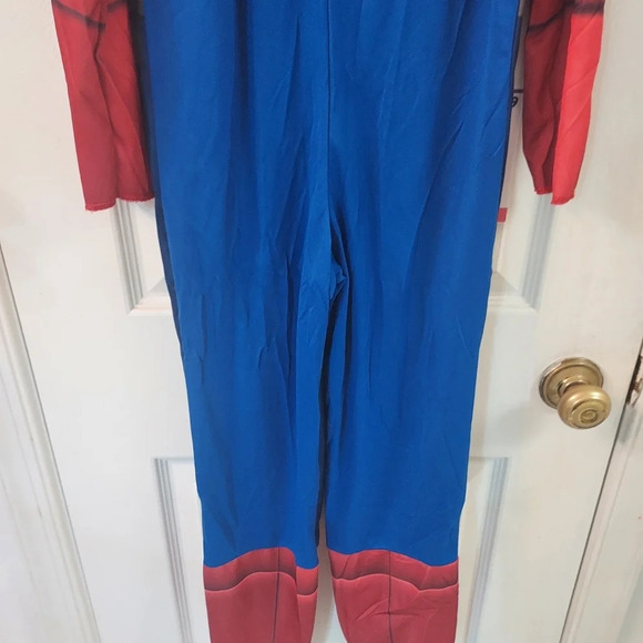 Marvel Captain American Halloween Costume in Size 8/10 Medium - Jumpsuit Only - Picture 10 of 11